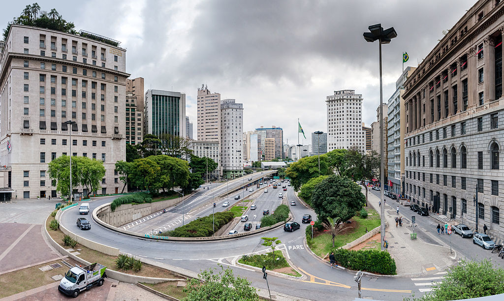 Centro de São Paulo - Crédito Wkimedia Commons