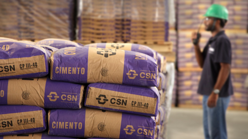 A CSN iniciou a produção de cimento em 2009 e hoje está entre as líderes de vendas no Estado do Rio de Janeiro/CSN