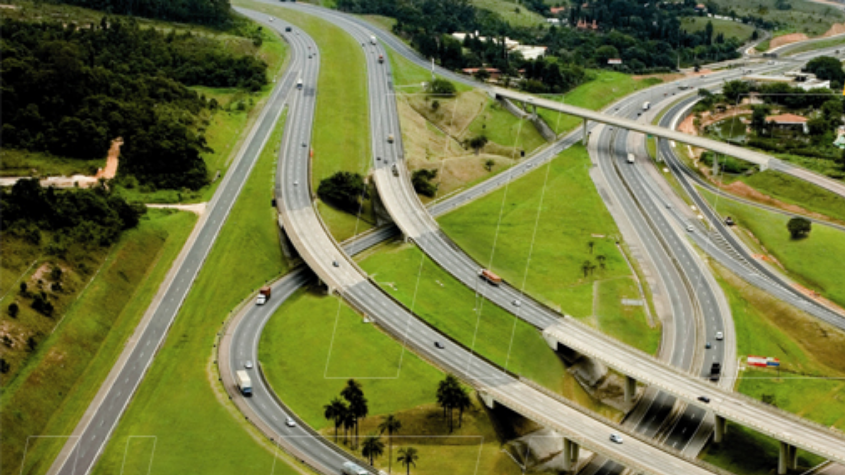 O Sistema Anhanguera-Bandeirantes possui 319,8 quilômetros de extensão, passando por São Paulo e Campinas/CCR AutoBAn