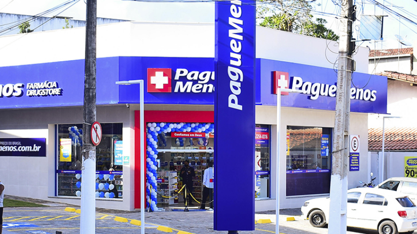 Pague Menos tornou-se a terceira maior rede de farmácias do Brasil/Pague Menos