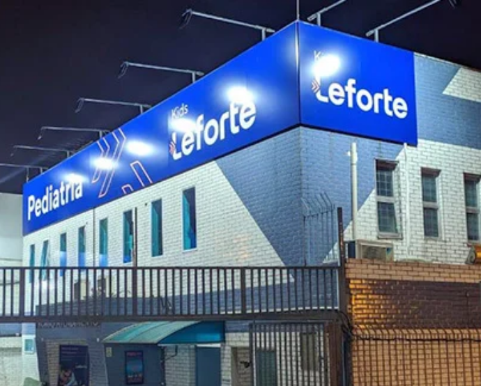 Leforte possui unidade especializada em pediatria, chamada Kids Leforte, que conta com pronto atendimento, ambulatório e centro de vacinas/Leforte