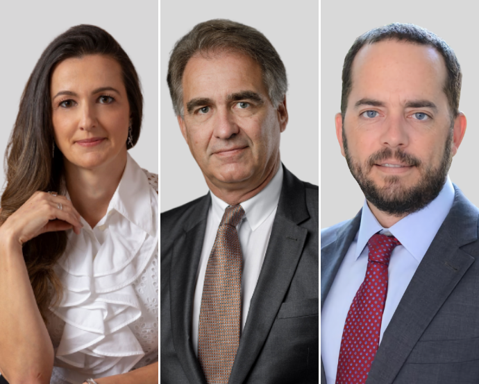 Miriam Signor, Christian Roschmann e Rodolfo Bertin são os novos sócios/Divulgação
