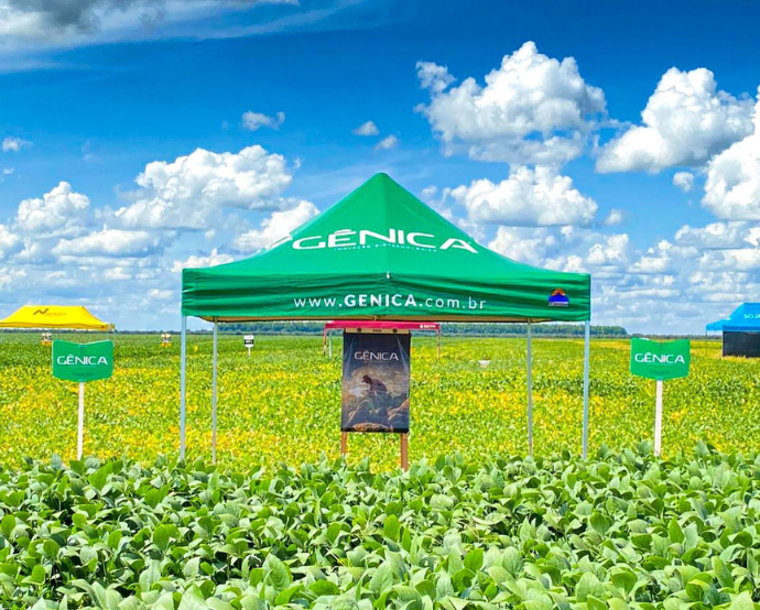 A Gênica é uma empresa especializada em bioinsumos que possui biofábrica em Piracicaba/Gênica