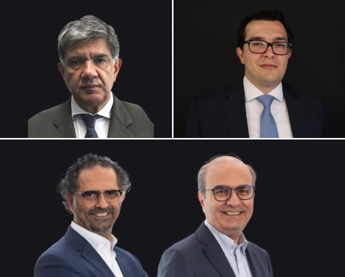 Olavo Bentes David, Rafael Teixeira, Rabih Nasser e Salem Nasser/Divulgação