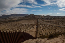 Biden, assim que assumiu o governo, suspendeu a construção do muro na fronteira com o México/Divulgação/Agência Lusa