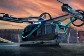 Acordo inclui o desenvolvimento do eVTOL, um “carro elétrico voador”/Embraer