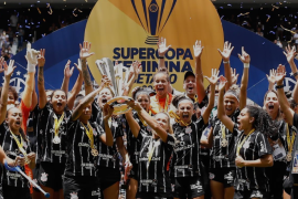 Corinthians, líder do Ranking Nacional de Clubes do Futebol Feminino da CBF, já registrou marcas como “Respeita as minas” e “As brabas”/Corinthians Futebol Feminino - Facebook