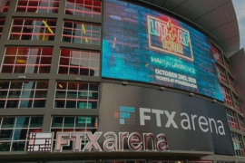 A FTX patrocinou o estádio da equipe Miami Heat da NBA./ Foto: Miami Eater.