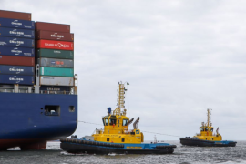 A SAAM vai contar no Brasil com 69 rebocadores, em 19 portos da costa./Foto: SAAM Towage - LinkedIn