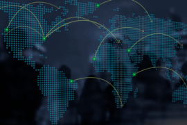 Compartilhamento de dados entre filiais de uma mesma empresa ou armazenamento de dados em servidores localizados em outro país são considerados transferência internacional de dados./Canva