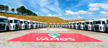 O Grupo Vamos é líder no setor de locação de caminhões, máquinas e equipamentos do Brasil, operando há mais de 20 anos no mercado/Grupo Vamos