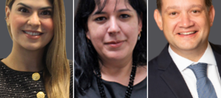 Liv Machado Fallet, Annelise Abi-Ramia Ferreras, Vinicius Pereira são os novos sócios dos escritórios/Divulgação